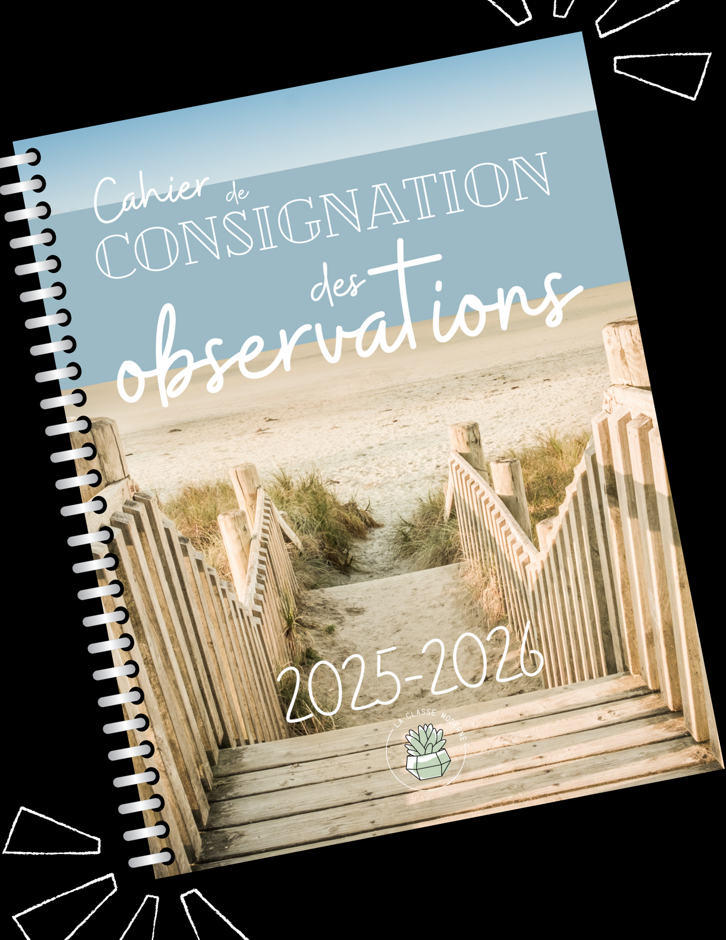 Cahier de consignation des observations - Ton cahier de notes moderne !