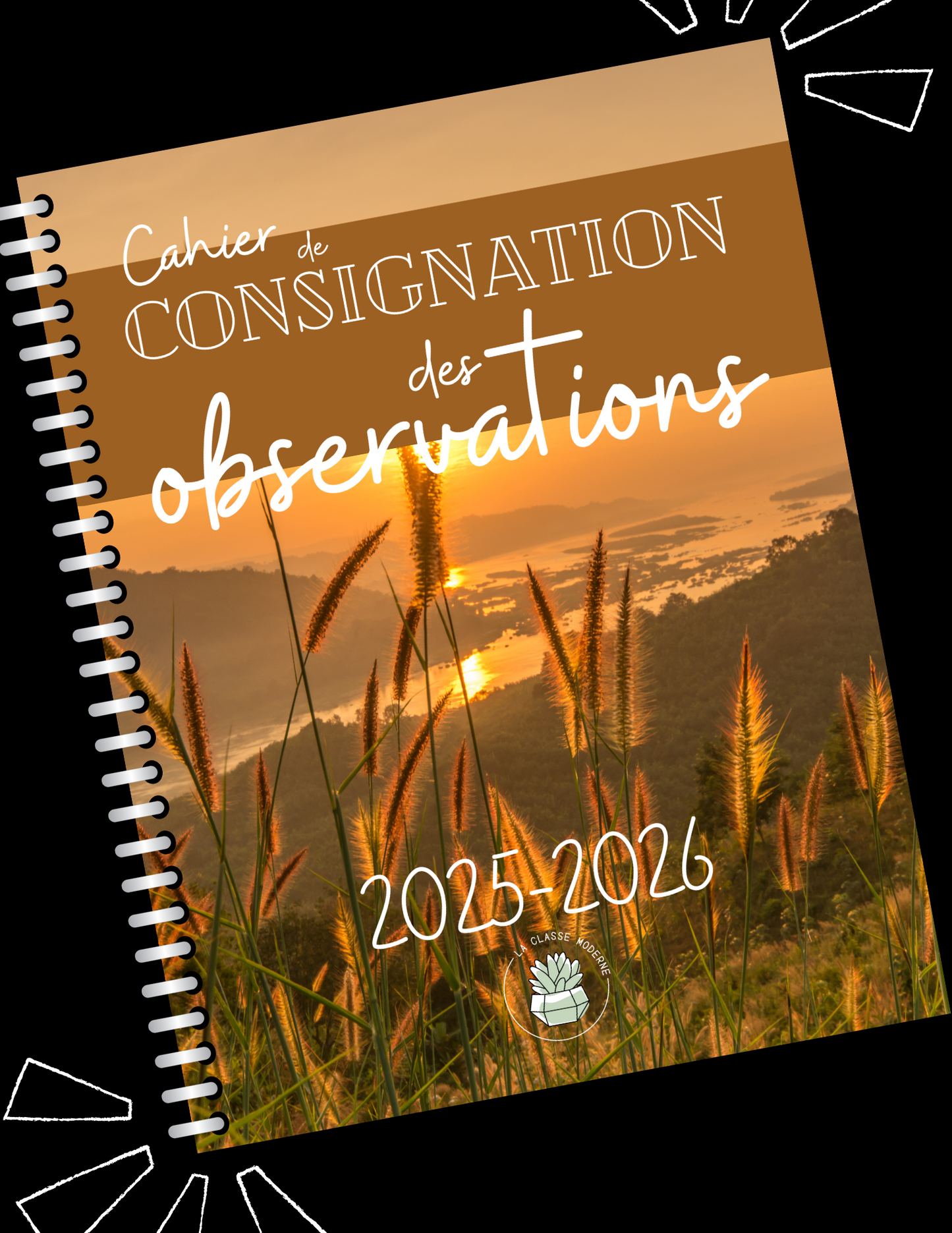 Cahier de consignation des observations - Ton cahier de notes moderne !