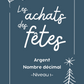 Problèmes des fêtes - 3e année