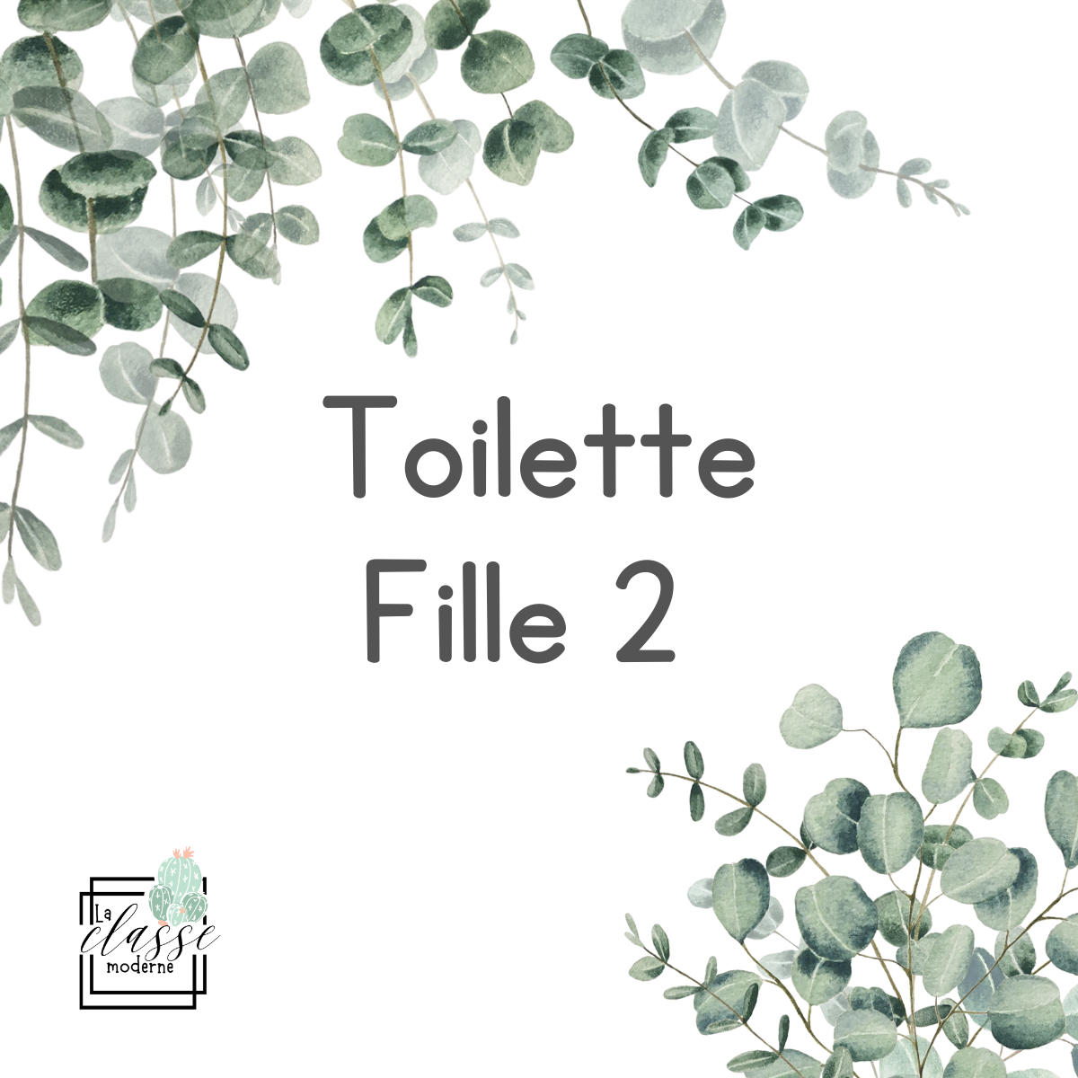 Passeport toilette - Eucalyptus