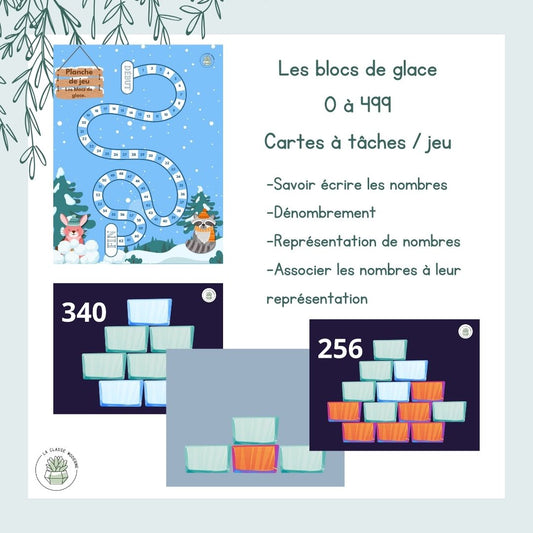 Les blocs de glace - 2e année