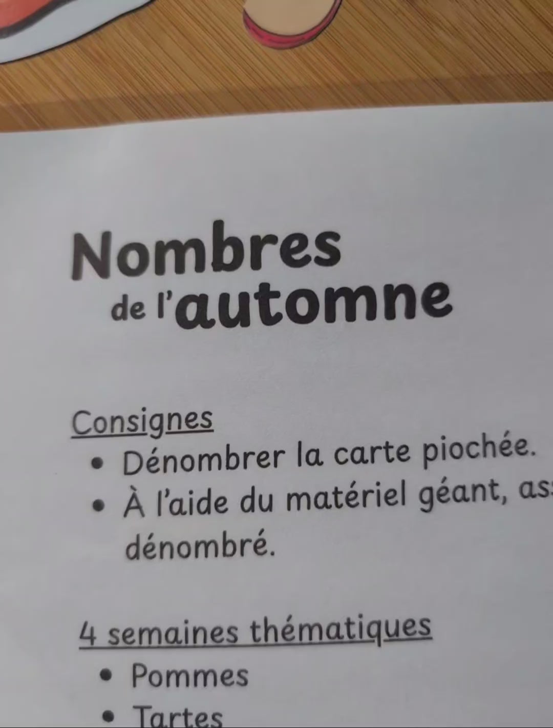 Nombres de l'automne - Présco (0 - 10)