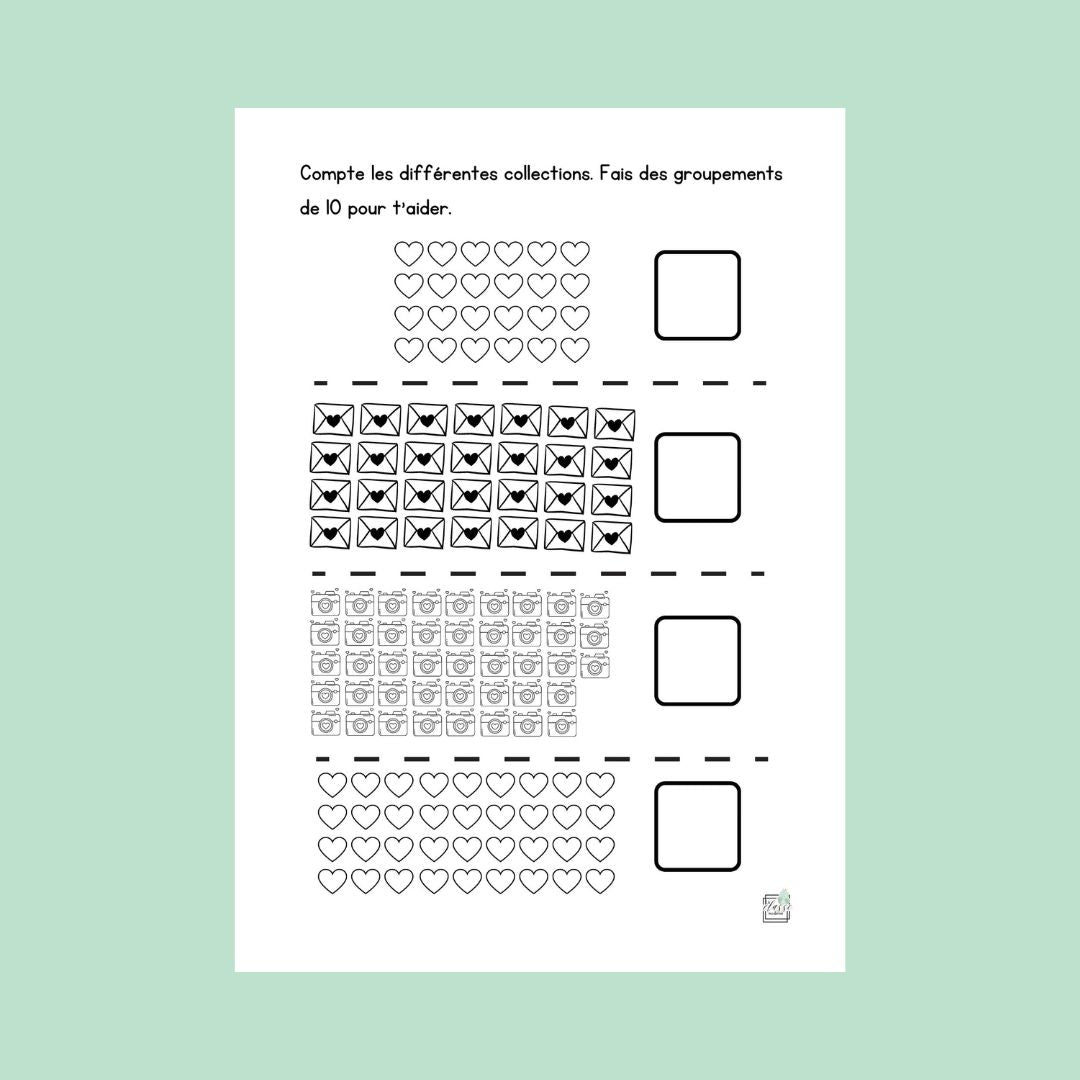 Cahier de consolidation de février - 1re année