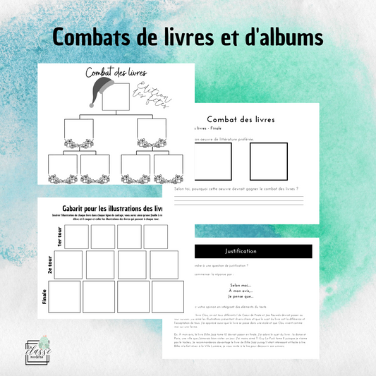 Combat de livres - 2e et 3e cycle