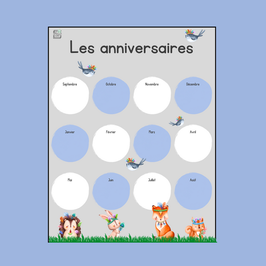 Les anniversaires - Forêt